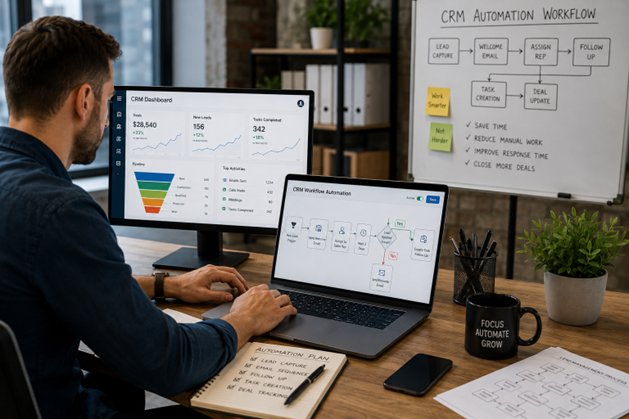 CRM vs Marketing Automation: Build the Workflow That Turns Leads Into Customers