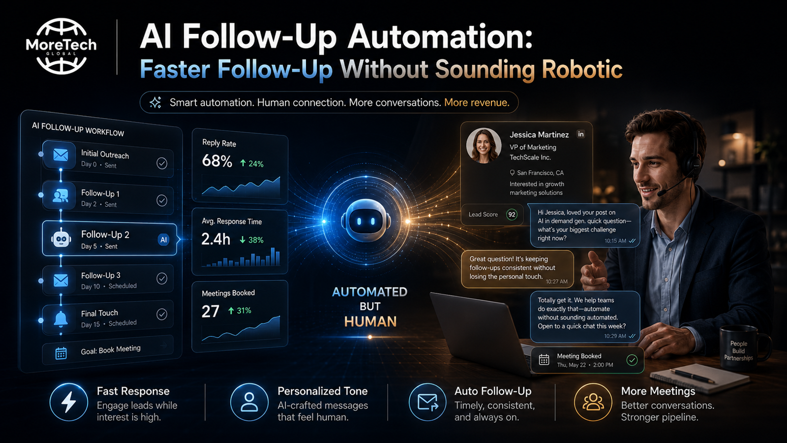 AI Follow-Up Automation: Faster Follow-Up Without Sounding Robotic