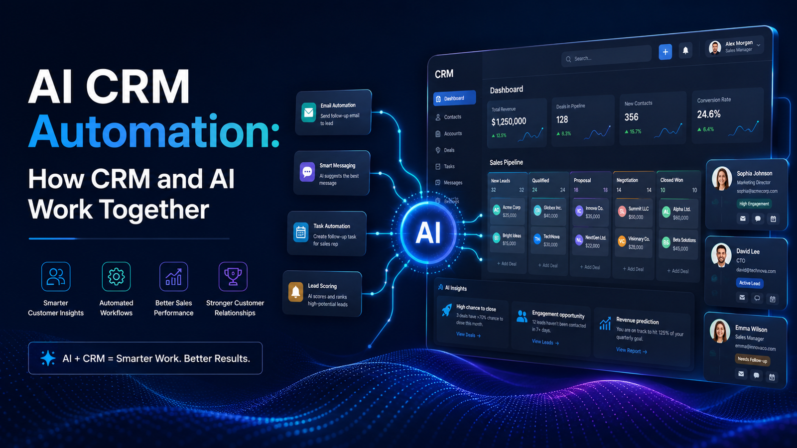 AI CRM Automation: How CRM and AI Work Together
