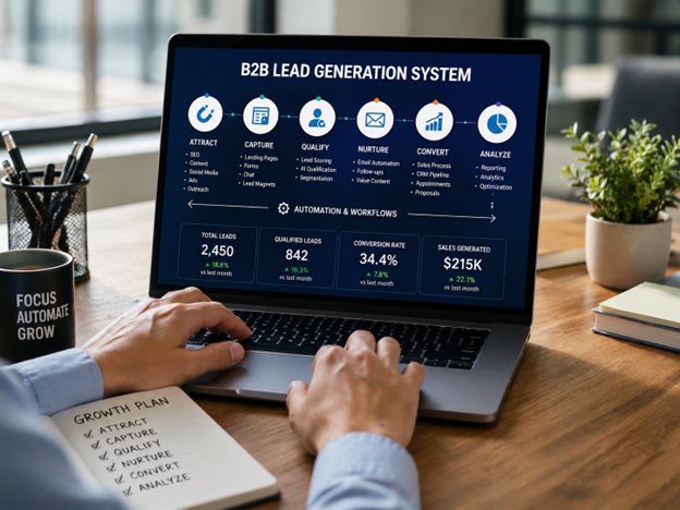 Growth Systems: How to Build a B2B Lead Generation Machine That Actually Converts
