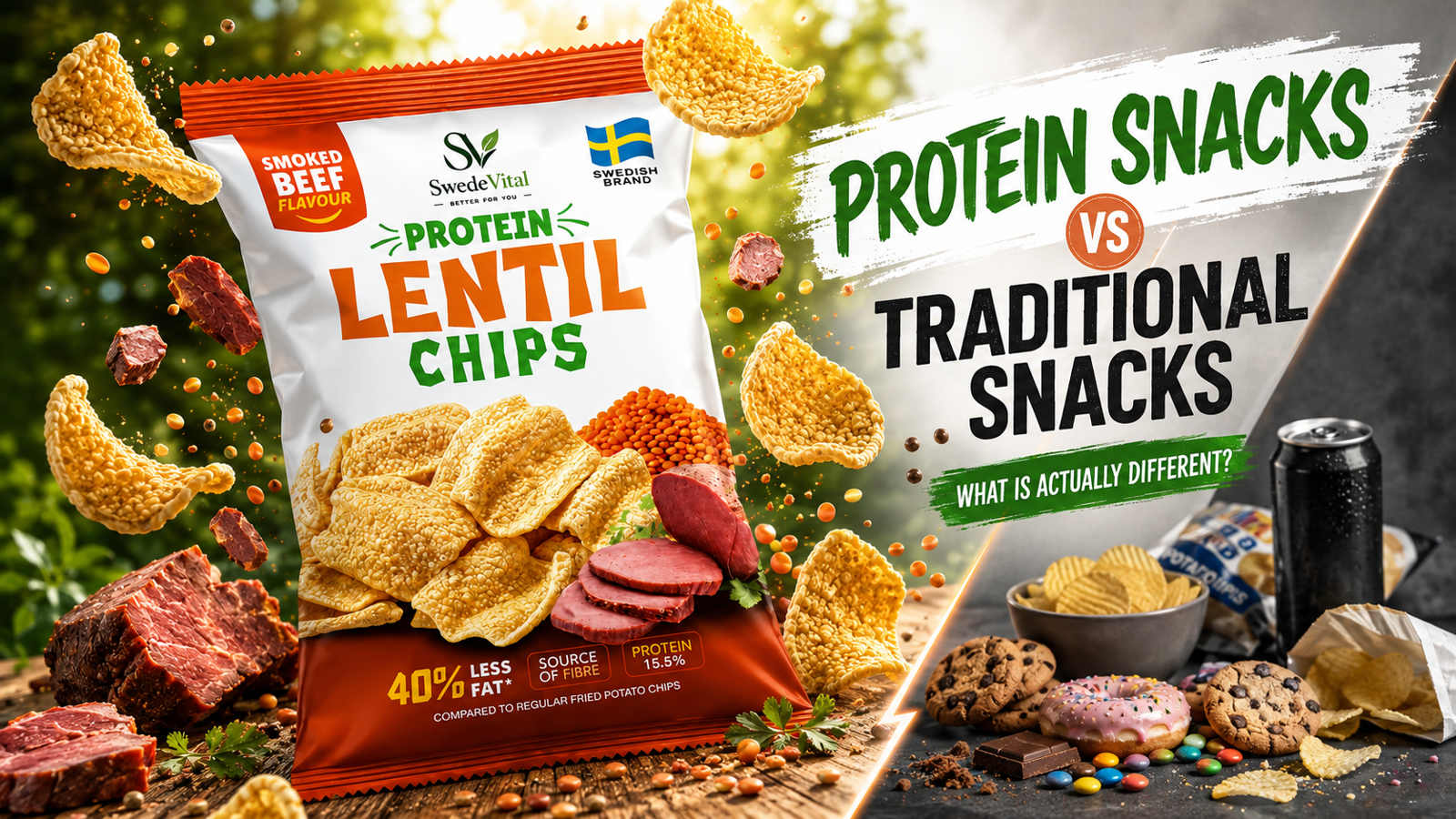 Protein Snacks vs Traditional Snacks: What Is Actually Different?