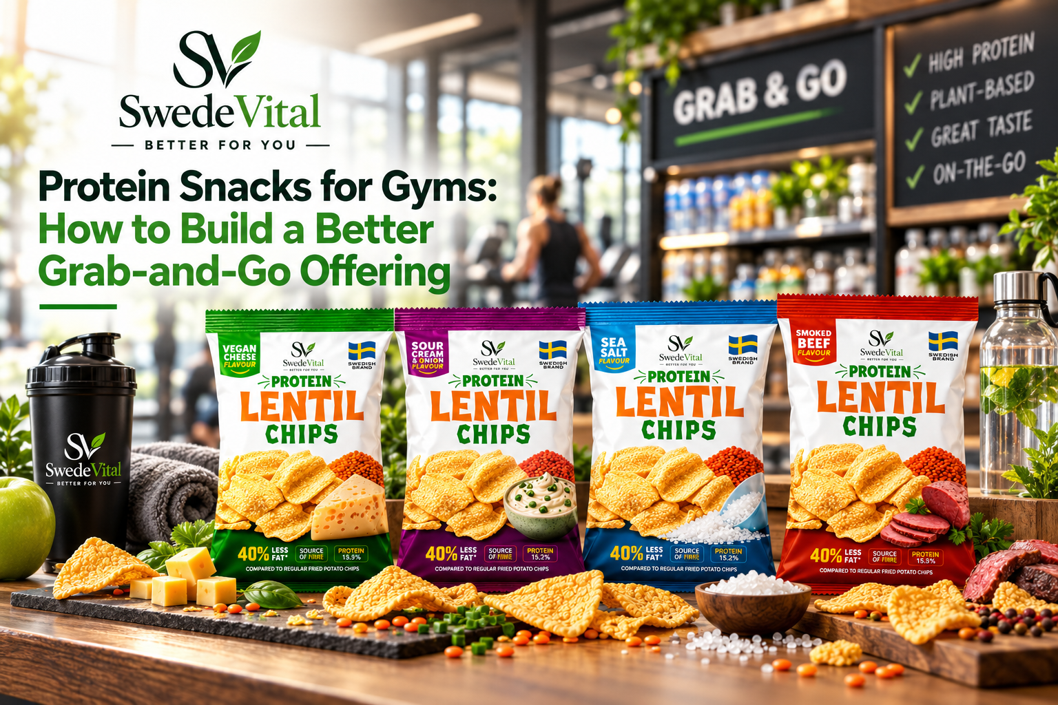 Protein Snacks for Gyms: How to Build a Better Grab-and-Go Offering