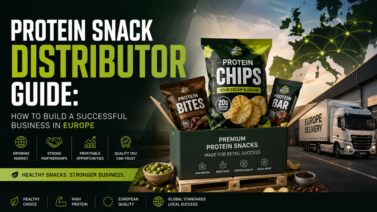 Protein Snack Distributor Guide: How to Build a Successful Business in Europe
