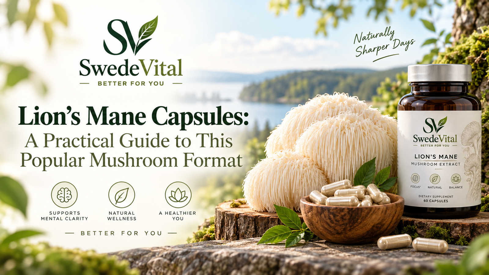 Lion's Mane Capsules: A Practical Guide to This Popular Mushroom Format