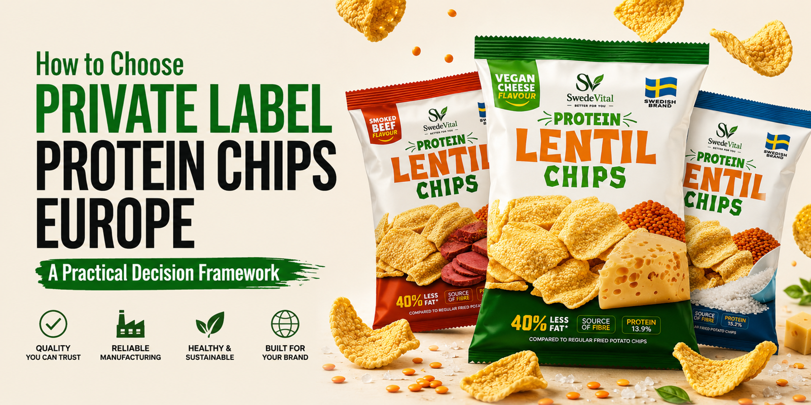 How to Choose Private Label Protein Chips Europe: A Practical Decision Framework