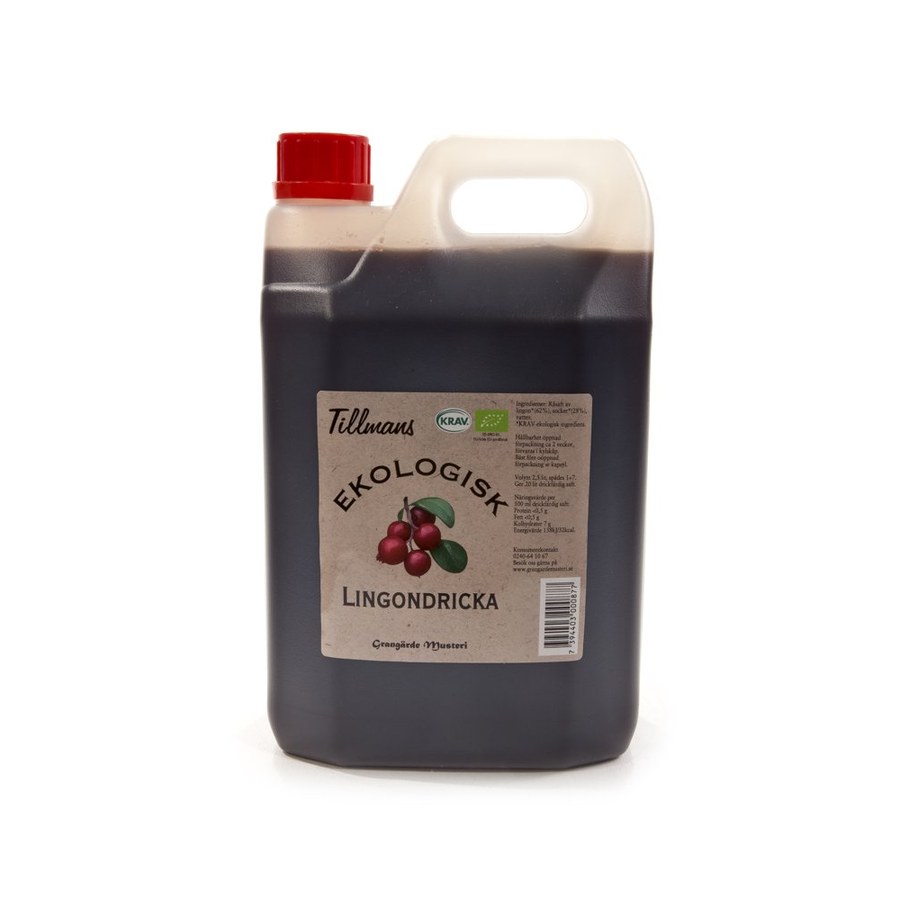 Tillmans Lingondricka 2,5 l